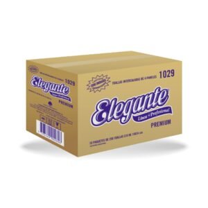 Elegante Caja de Toallas Intercaladas x2500 un premium (1029)