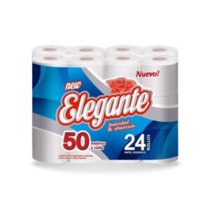 Elegante Papel Higienico max 24 un x 50 mts