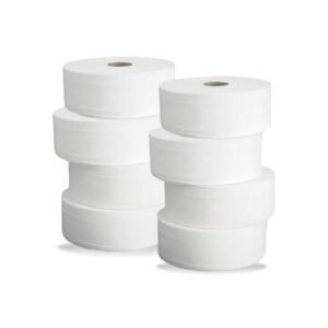 Economico Papel Higienico cono chico 8 un x 300mts gris comun