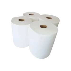 Economica Toalla en bobina 4 un x 200mts blanca premium